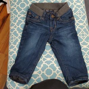 Fleece lined jeans
